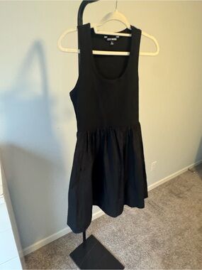 Steve Madden Black Mini Tank Dress